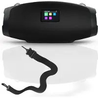 Xoro XOR400908, Tragbar, DAB, DAB+, FM, 174.926 - 239.2 MHz, 20 W, 6,1 cm (2.4"), Schwarz