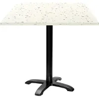 Restootab Tisch 70 x 70 cm – Modell Bazila Terrazzo Cassata