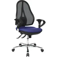 Topstar Bürostuhl Open Point SY Deluxe OP290U G26 blau schwarz
