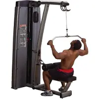 Body-solid Latzug- und Rudermaschine "Pro Dual", Gewichtsblock 140 kg