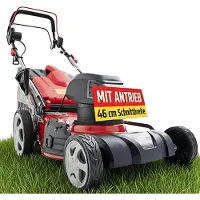HECHT Rasenmäher Elektro mit Antrieb 1802 S | 46 cm Schnittbreite | 1800 W | 5in1 | Mulcher | 50 L Fangkorb | 3,3 km/h