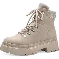 Tamaris Damen Stiefeletten 1-26819-41 425 Farbe: Beige Größe: 38