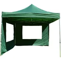 VCM PROFI | Pavillon | Maße ca. 3x3 m | wasserabweisende 180 g/m² PE Plane | Partyzelt | Gartenzelt