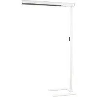 Arcchio LED-Bürostehlampe Susi, weiß, Sensor, Touchdimmer