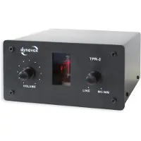 Dynavox TPR-2 Röhrenvorstufe Phono Vorverstärker schwarz