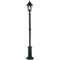 Elstead Lighting Elstead Parish Außen-Stehleuchte E27 180cm Schwarz IP44, UK