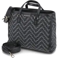 Valentino Damen Umhängetasche/ Shopper/ Handtasche BLIZZARD Schwarz Kunstleder-Textil-Mix-