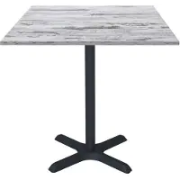 Restootab Tisch 70 x 70 cm – Modell Dina, isländische Eiche