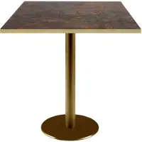 Restootab Tisch 70 x 70 cm Rom Bistro Rost