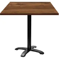 Restootab Tisch 70 x 70 cm – Modell Bazila Hunton-Eiche