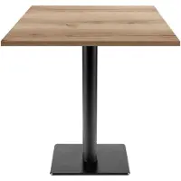Restootab Tisch 70 x 70 cm – Milan T Modell Eiche Delano