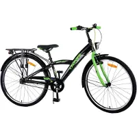Tpfsports Thombike Kinderfahrrad - Jungen - 26 Zoll - Rücktritt + Handbremse - 3 Gänge - Grün