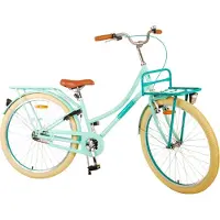 Tpfsports Excellent Kinderfahrrad - Mädchen - 26 Zoll - Rücktritt + Handbremse - Grün
