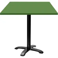 Restootab Tisch 70 x 70 cm – Modell Bazila grün