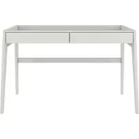 Möbel Kraft Schreibtisch Lisa , grau , Maße (cm): B: 125 H: 81