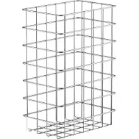 Mediqo-Line Abfallkorb | Edelstahl | silber | 25 Liter