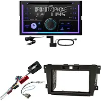 JVC KW-DB95BT Bluetooth Digitalradio USB CD Einbauset für Mazda CX-7