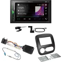 Pioneer DMH-A3300DAB USB DAB+ MP3 Autoradio Bluetooth Einbauset für Fiat Talento