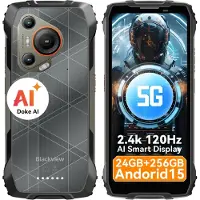 Blackview Dummy - BL7000 schwarz Outdoor Smartphone Rugged – 6,78" FHD+ Display, 7500 mAh Akku, 120 Hz, 5G, 50 MP Kamera, Android 15, NFC, 8+256GB, Dual SIM, IP68/IP69K