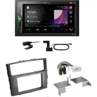 Pioneer DMH-A3300DAB USB Digitalradio Einbauset für Mitsubishi Pajero bis 2014