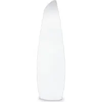 Licht-Erlebnisse LED Dekoleuchte Garten RGBW dimmbar Fernbedienung Weiß 170 cm IP65 tragbar Akku Außenlampe Stehlampe außen Stehleuchte Outdoor Terrasse
