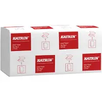 Katrin Falthandtuch Katrin Classic ZZ 2 L244xB230ca. mm weiss 2-lagig ZickZack