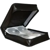 MediaRange BOX94, Geldbörsenhülle, 300 Disks, Schwarz, Koskin, 120 mm, Schwarz