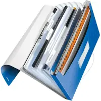 Leitz Wow Pp A4 6 + 1 Trennblätter Ziehharmonika-ordner