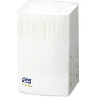 Tork Xpressnap Servietten 15840, extra Soft, für Serviettenspender, platzsparende Falzung, 2-lagig, 8 Pack á 500 Stück (4000 Servietten), weiß