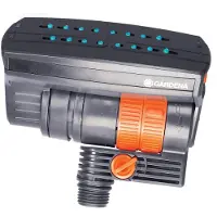 Gardena 13050-20, Oscillating water sprinkler, Black, Orange