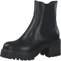 Tamaris Damen Stiefel 16511-36, 16511-37, 16511-38, 16511-39, 16511-40, 16511-41, 16512-36, 16512-37, 16512-38, 16512-39, 16512-40, 16512-41 TAM-1-26486-41 BLACK LEATHER 36 [Schuhe Frau]