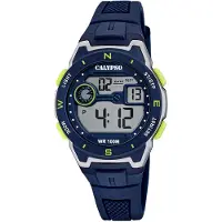 Calypso Herren Digital Uhr Sport Kautschuk Armbanduhr dunkelblau UK5853/3
