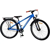 Tpfsports Cross Kinderfahrrad - Jungen - Rücktritt + Handbremse - 26 Zoll - Blau