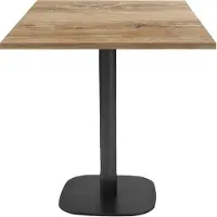 Restootab Tisch 70 x 70 cm – rundes Modell aus slowenischer Eiche