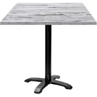 Restootab Tisch 70 x 70 cm – Modell Bazila aus isländischer Eiche
