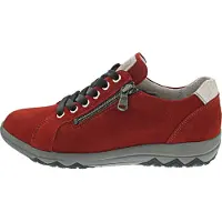 Waldlaufer H-Teresa sportlicher Schnürer Rot in Gr. 38