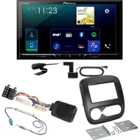 Pioneer SPH-DA230DAB Android Auto CarPlay Bluetooth Einbauset für Opel Vivaro B