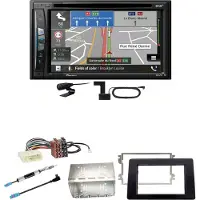 Pioneer AVIC-Z730DAB USB Bluetooth Navigation Einbauset für Opel Movano ab 2019