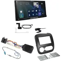 Pioneer AVH-Z9200DAB Bluetooth USB DAB+ CarPlay MP3 Einbauset für Opel Vivaro B