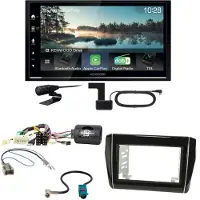 Kenwood DMX7722DABS Android Auto CarPlay Einbauset für Suzuki Swift AZ ab 2017