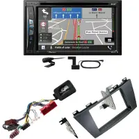 Pioneer AVIC-Z730DAB USB Navigation Bluetooth MP3 CD Einbauset für Mazda 5 CW