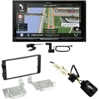 Pioneer AVIC-Z930DAB USB Navigation MP3 Einbauset für Mitsubishi ASX ab 2015
