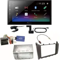 Pioneer DMH-A340DAB USB MP3 DAB+ Moniceiver Einbauset für Mercedes G Klasse W463