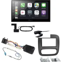 Pioneer SPH-DA250DAB USB MP3 Bluetooth DAB+ Einbauset für Renault Trafic 3