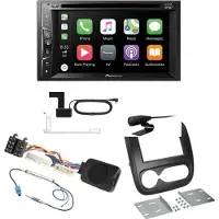 Pioneer AVH-Z3200DAB USB MP3 Bluetooth CarPlay DAB+ Einbauset für Fiat Talento
