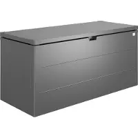 Biohort Auflagen-/Kissenbox »Stylebox«, BxHxT: 170 x 81 x 70 cm, 680 l, Gr. 170, dunkelgrau-metallic