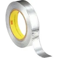 3M Metallklebeband 431, 12 mm x 55 m, silber Träger aus Weich-Aluminium, zur Abdeckung beim Eolxieren