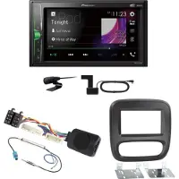 Pioneer DMH-A3300DAB USB DAB+ MP3 Digitalradio Einbauset für Opel Vivaro B