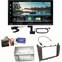 Kenwood DMX7722DABS Android Auto CarPlay Einbauset für Mercedes G Klasse W463