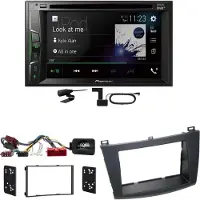 Pioneer AVH-A3200DAB USB Digitalradio Bluetooth MP3 CD Einbauset für Mazda 3 BL